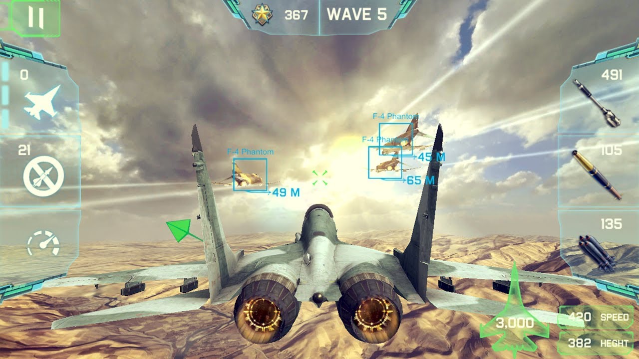 Fighter plane games for android